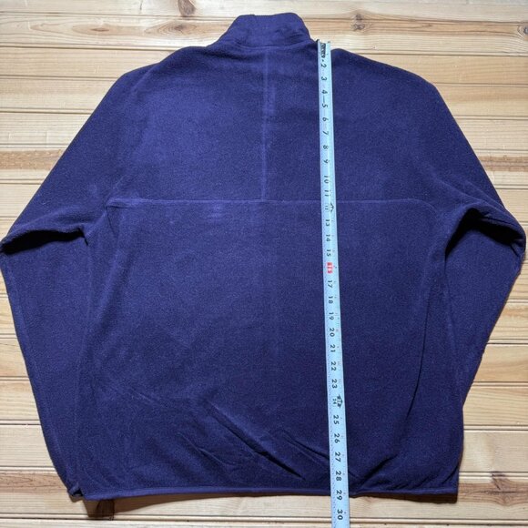 Vintage 90s Patagonia Full Zip Mock Neck Fleece Gorpcore Jacket USA Women's - XL - Picture 10 of 11